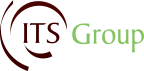 Team-Building entreprise - Logo de l'entreprise ITS GROUP pour une préstation en réalité virtuelle avec la société TKorp, experte en réalité virtuelle, graffiti virtuel, et digitalisation des entreprises (développement et événementiel)